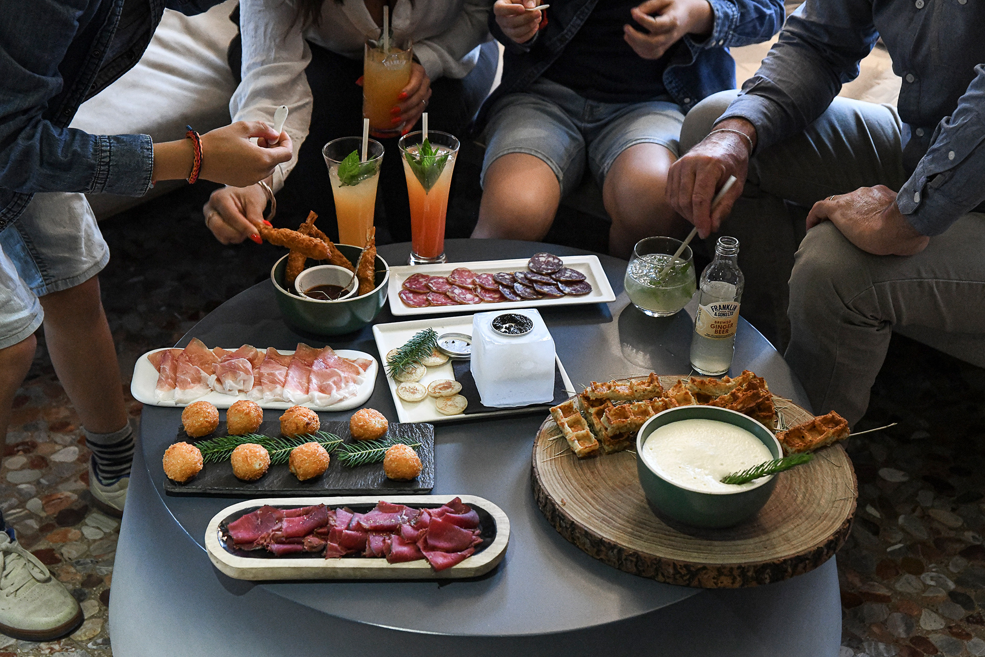 apéro à Fleur de Neige